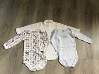 3 Bodys im Set Gr. 80 Petit Bateau langarm weiß Waldtiere Brandenburg - Neuruppin Vorschau