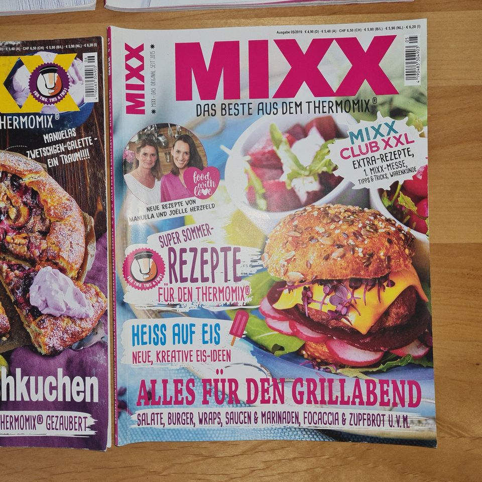 Mixx Zeitungen 6x aus 2019 Thermomix Rezepte alle zus. TM 6, TM 5 in Zülpich