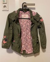 Jacke Parka Topolino 128 Khaki rosa Hessen - Niestetal Vorschau