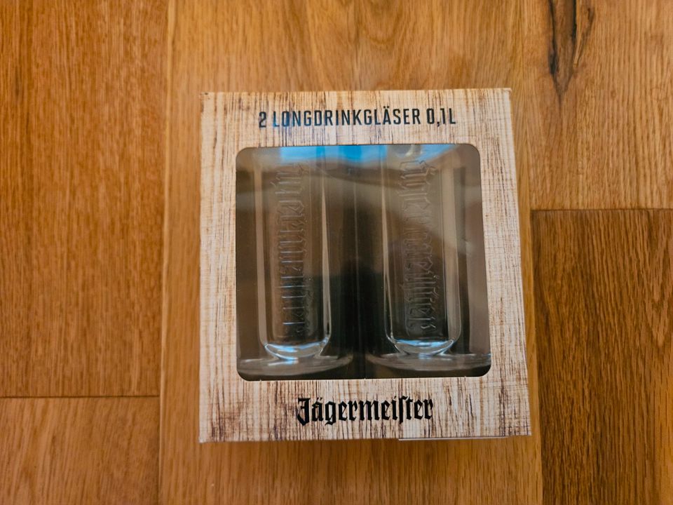 Jägermeister Konvolut Shotglaser Longdrinks Ausgießer Schnapsglas in Altenmünster