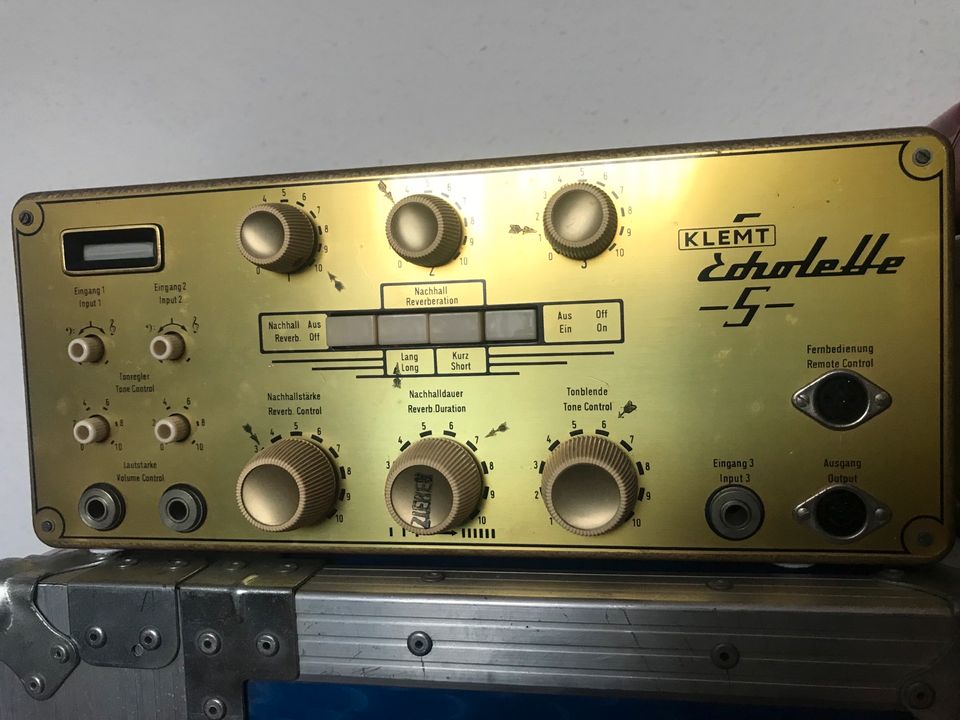 Klemt Echolette 5 Bandecho Goldserie Vintage in Steinfurt