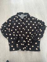Orsay Bluse M  L Hemd Punkte Pünktchen Polka dots schwarz beige Baden-Württemberg - Fellbach Vorschau