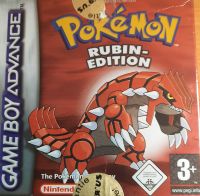 Pokemon Rubin Edition Game boy Advance Niedersachsen - Osnabrück Vorschau