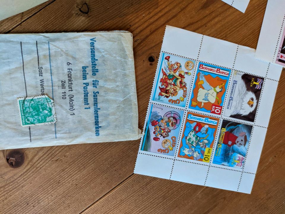 Briefmarken Konvolut DDR Disney in Mohrkirch