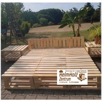 Neues Paletten Palettenbett Ehebett Holzbett Bett 2m x 1.95m Sachsen-Anhalt - Weißenfels Vorschau