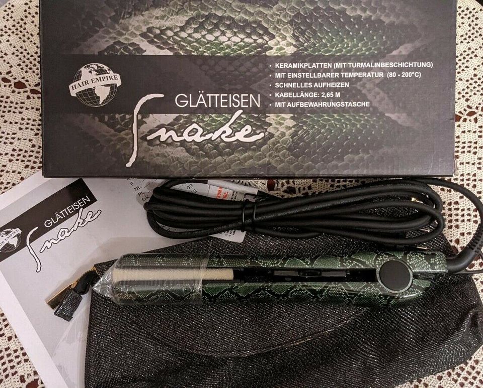 Glätteisen von Hair Empire - limited Edition "Snake" mit Tasche in  Brandenburg - Neuruppin | eBay Kleinanzeigen ist jetzt Kleinanzeigen
