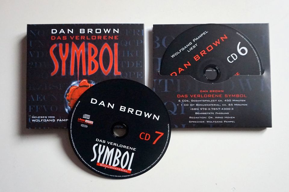 Das verlorene Symbol - Dan Brown Hörbuch 7 CDs in München
