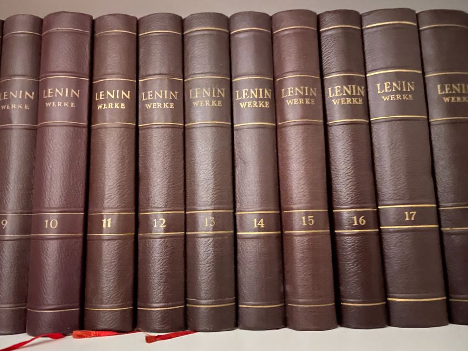 Vollständige Lenin Werke 40 Bände + 2 Register in Rostock
