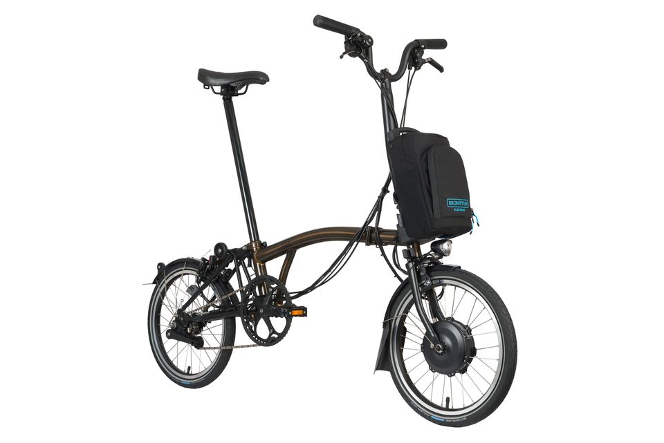 Brompton C-Line Electric 6-Gang, Ungefahren in Heidelberg