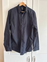 H&M Hemd, Slim Fit, Größe L, blau, Muster Leipzig - Leipzig, Südvorstadt Vorschau