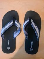LIVERGY Herren Badepantoletten Zehentrenner Sandalen Badelatsche Häfen - Bremerhaven Vorschau