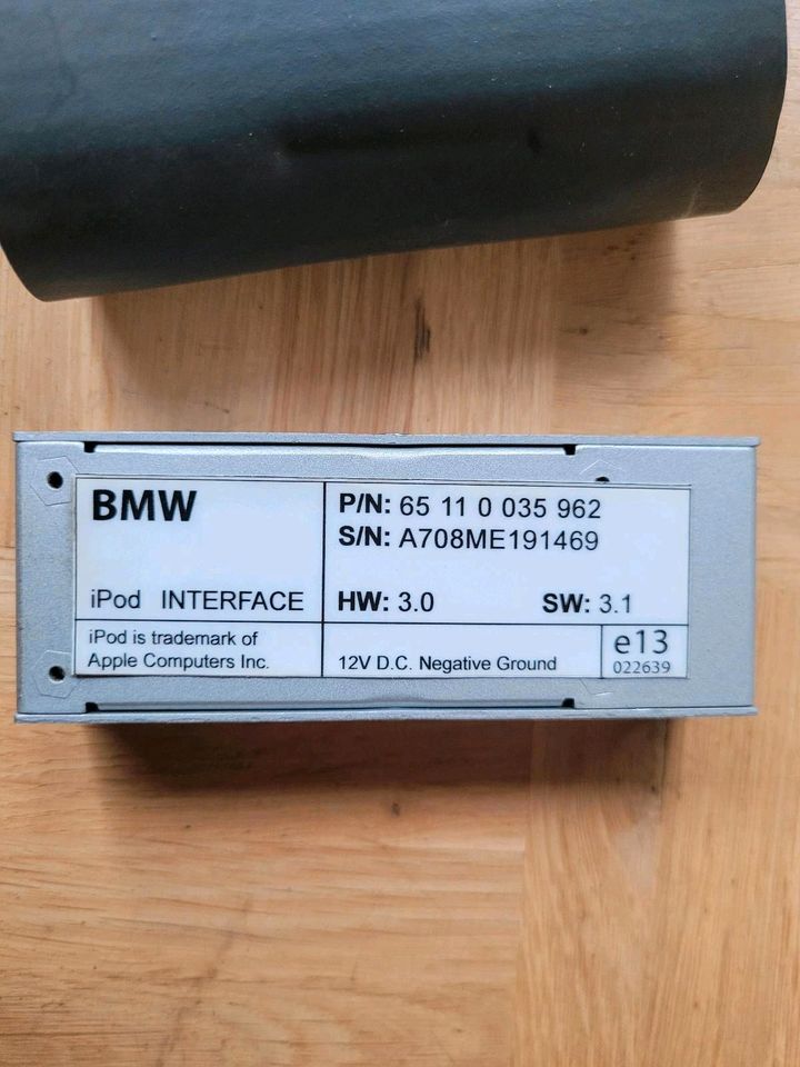 Original BMW iPOD Interface Modul, Teilenr. 65110035962 in Gauerbach