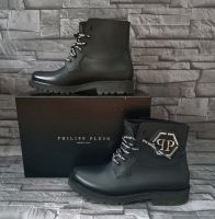 PHILIPP PLEIN HERREN BOOTS MID FLAT STATEMENT / 43 / NEU / Hessen - Ober-Mörlen Vorschau