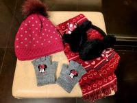 Mini Maus Disney Winter Set Ohrenschützer Mütze Schal Handschuhe Brandenburg - Großräschen Vorschau