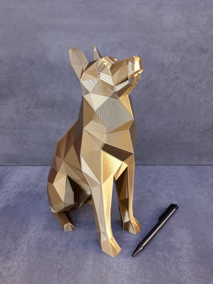 Schäferhund XL Design Skulptur Geschenkidee Hundeliebhaber in Neuberg