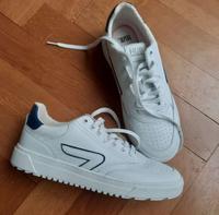 HUB Sneakers weiß Leder Gr. 42 NEU mit Etikett Karton Schwachhausen - Neu Schwachhausen Vorschau