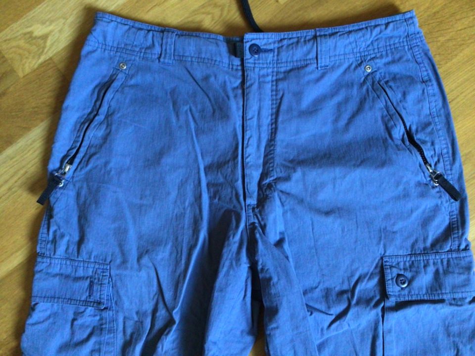 Dreiviertelhose, TCM, Gr. XXXL/46, blau, Cargo-Style in Altrip