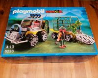 Playmobil Forscherfahrzeug mit Käfiganhänger 5236 München - Hadern Vorschau