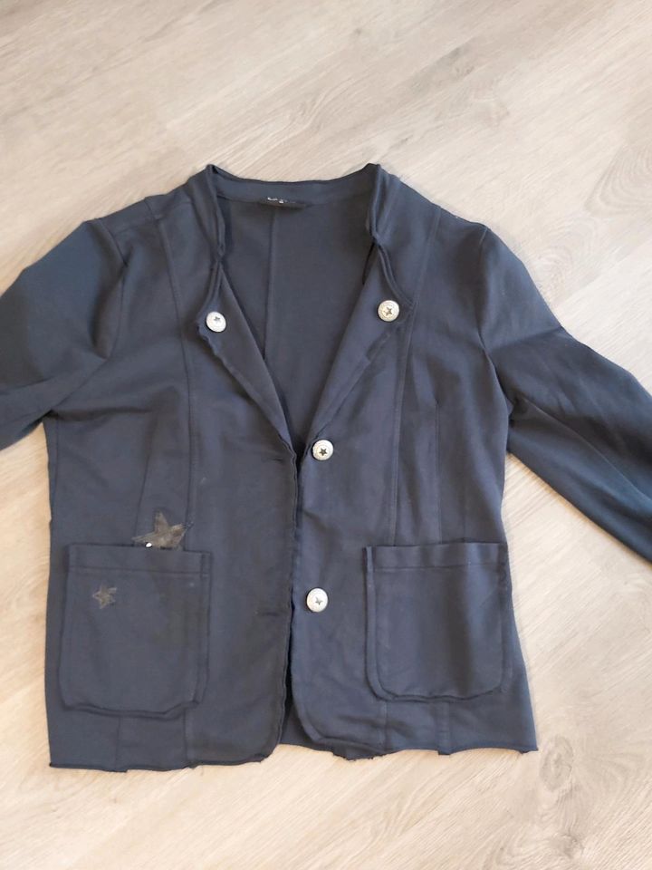 GINA Damen Jacke leichter Blazer Navy Blau 40 in Hirschaid