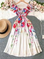 Chiffon Sommerkleid mit tollen Farben und Muster Baden-Württemberg - Schwäbisch Gmünd Vorschau