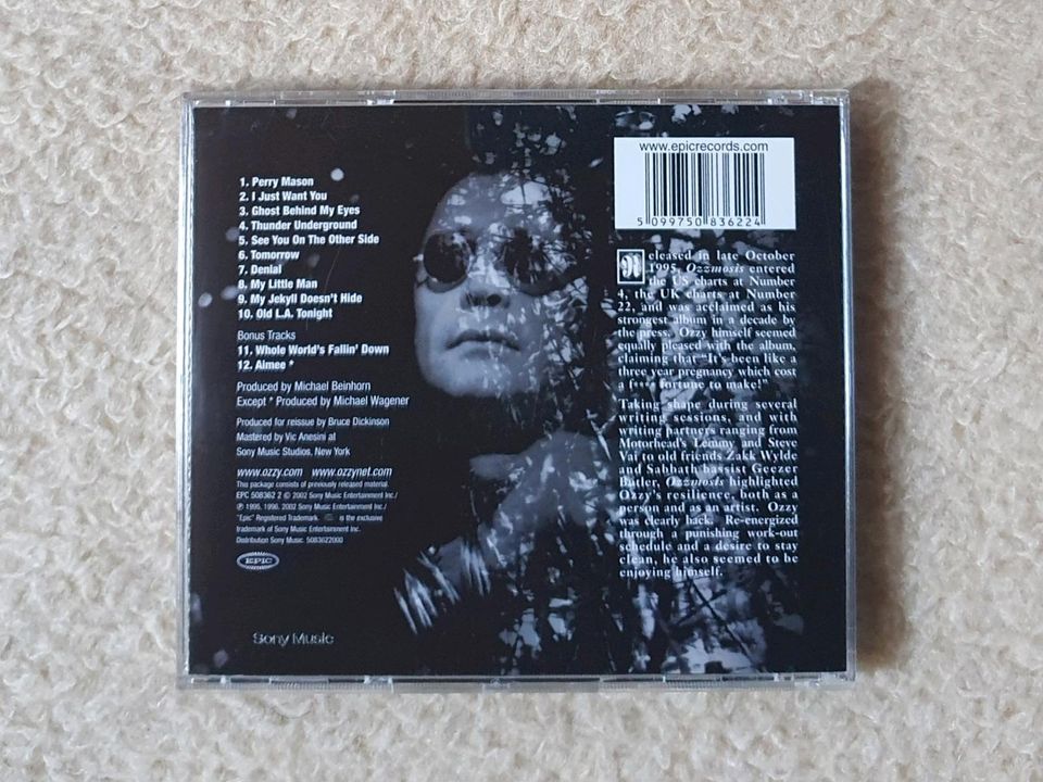 OZZY OSBOURNE / Black Sabbath ● Heavy Metal Rock Musiker CD Album in Darmstadt