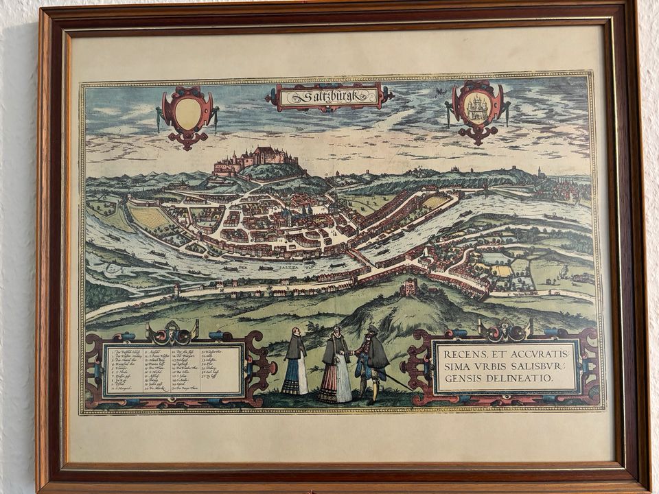 Historisches Bild von Salzburg in Koblenz