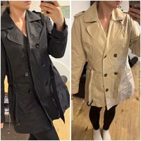 Trenchcoats beige & schwarz aus Baumwolle Düsseldorf - Lichtenbroich Vorschau