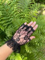 Fingerlose Handschuhe aus schwarzer Spitze WGT Gothic Nordrhein-Westfalen - Werl Vorschau