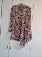 Damen Hemd bluse schrägen cut rosa grau schwarz gr. 36/ S Hessen - Pfungstadt Vorschau