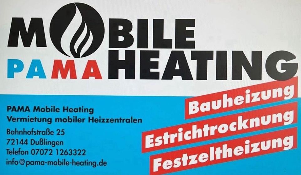 Mobile Heizzentrale Heizmobil Hot-Mobil 90-120 kW in Dußlingen