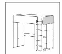 Hochbett Ikea Stuva (Smästad) Kinderhochbett mit Schreibtisch Sachsen-Anhalt - Lutherstadt Wittenberg Vorschau