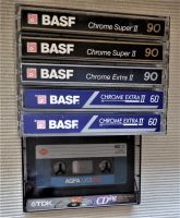 BASF Chrome Super Extra II 90-60 Audio Leerkassetten AGFA Tape Niedersachsen - Bad Salzdetfurth Vorschau