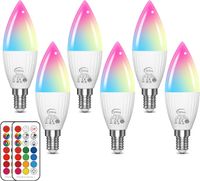 6x E14 LED RGB 2700K (5W / 560 Lumen) Stuttgart - Bad Cannstatt Vorschau