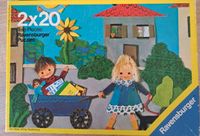 Tom + Tina 2 x 20 Teile Puzzle Ravensburg Vintage Mainzelmännchen Bayern - Hilgertshausen-Tandern Vorschau