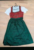 Dirndl, Größe 44 mit Schürze und Bluse Kr. Altötting - Tüßling Vorschau