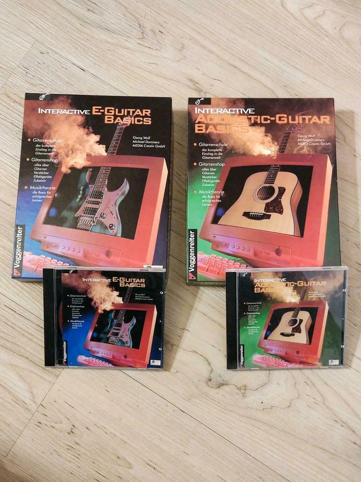 Voggenreiter cd 2 Stück E-Gitarre und acoustic Gitarre Lern CDs in Neuburg a.d. Donau