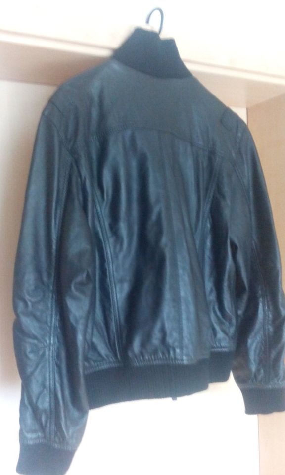 Herren Lederjacke Gipsy schwarz Gr M 48 in Senftenberg