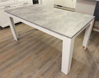 Tisch 160 x 90 grau weiß betonoptik Esstisch Niedersachsen - Gronau (Leine) Vorschau