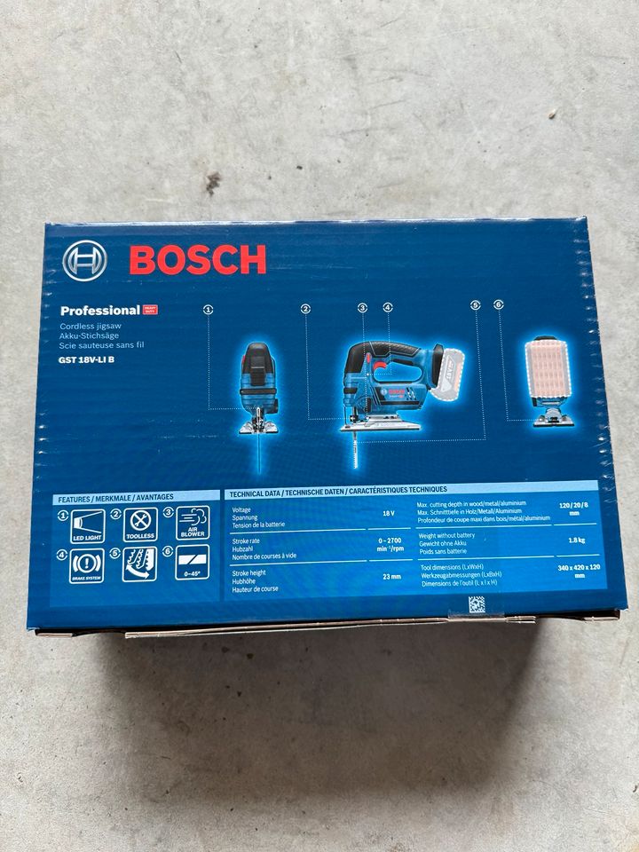 Bosch GST 18V-LI B in Stiefenhofen