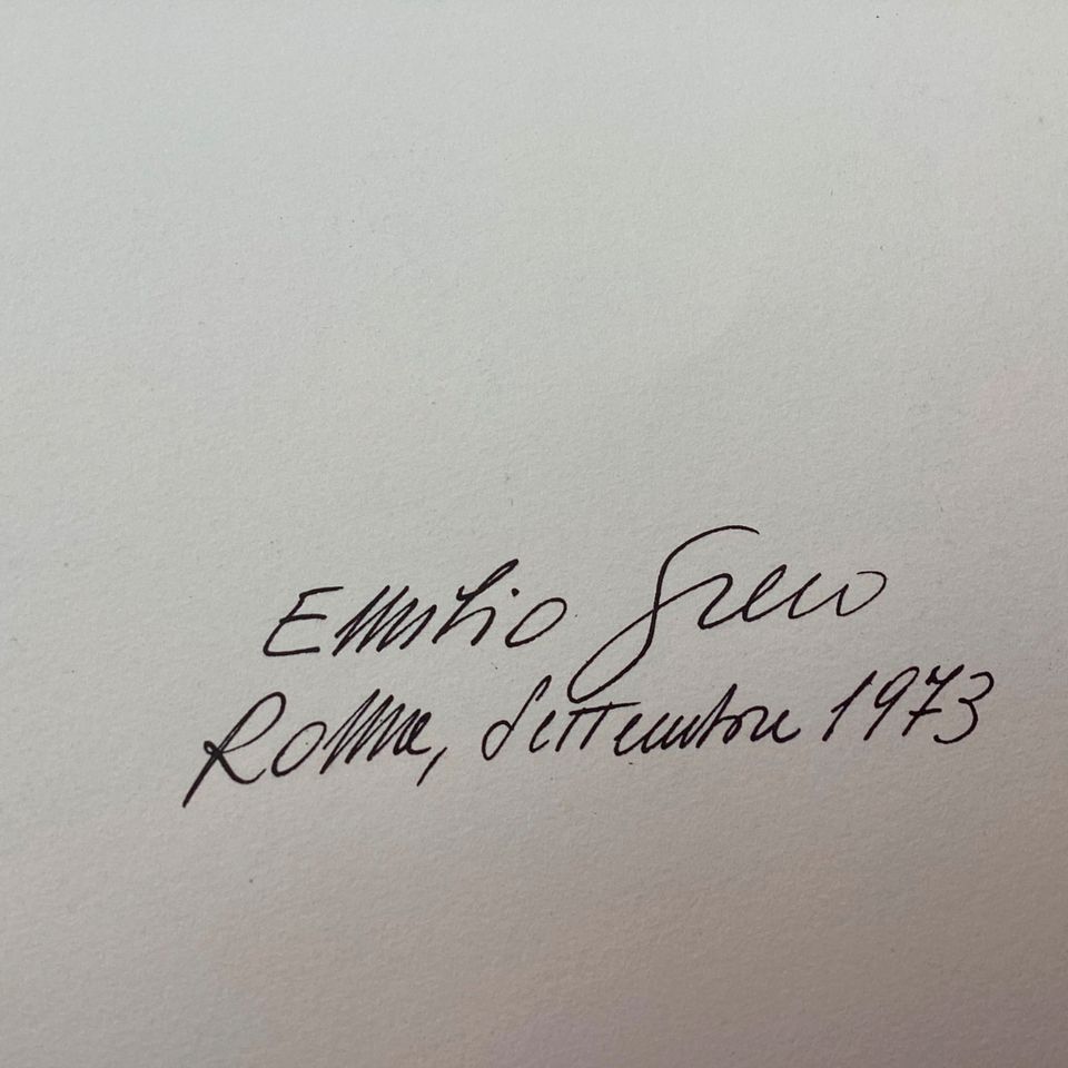 * Bild / Gemälde Original Lithografie Weiblicher Akt EMILIO GRECO in Remlingen