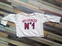 Weißer Pullover "Influencer No 1", Gr. 110, Zara Kids Berlin - Rudow Vorschau