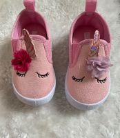 Unicorn Einhorn Baby Schuhe Rosa Glitzer Bommel Gr 19 Neu Frankfurt am Main - Innenstadt Vorschau