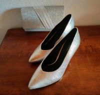 High Heels mit Clutch Baden-Württemberg - Fellbach Vorschau