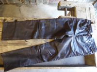 Biker Motorrad Gaucho braun Lederhose Büffel Glattleder Size 31 Niedersachsen - Uetze Vorschau