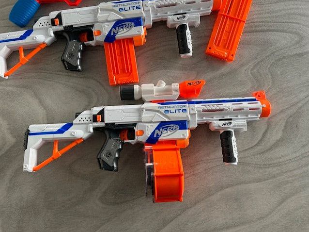 3x Nerf-Gewehr, gebraucht Set-Preis in Berlin