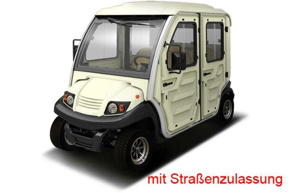 Bensel Golf Cart Viersitzer mit Straßenzulassung Golfcar Golfcart in Tönisvorst