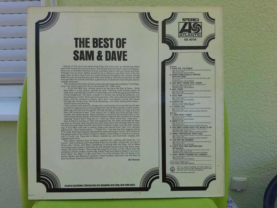 Sam & Dave - The Best of (Schallplatte) in Bad Kissingen