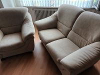 2er Sofa und ein Sessel - Farbe Beige / Grau / Creme Niedersachsen - Himmelpforten Vorschau