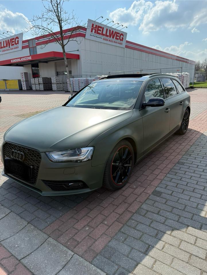 Audi A4 Avant B8 / TÜV neu / Pano/ Fahrwerk / Camouflage / s line in Berlin