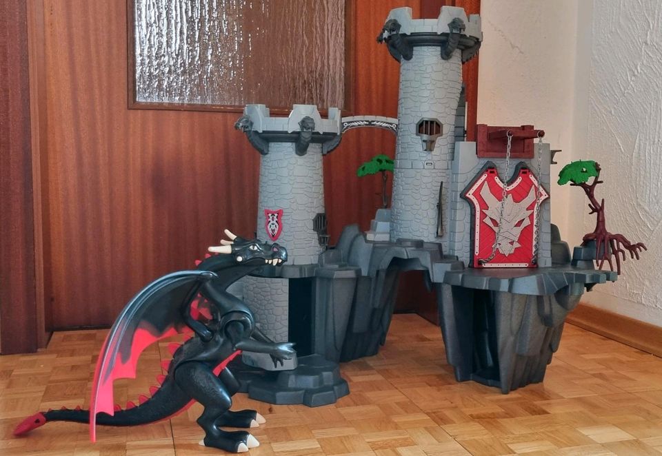 Drachenburg mit Drachen Playmobil Jungen Spielzeug in Hannover